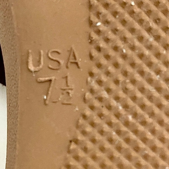 BCGGirls Leather Mule Wedges Slip On Sandals, Women's Size 7.5 - Picture 10 of 10